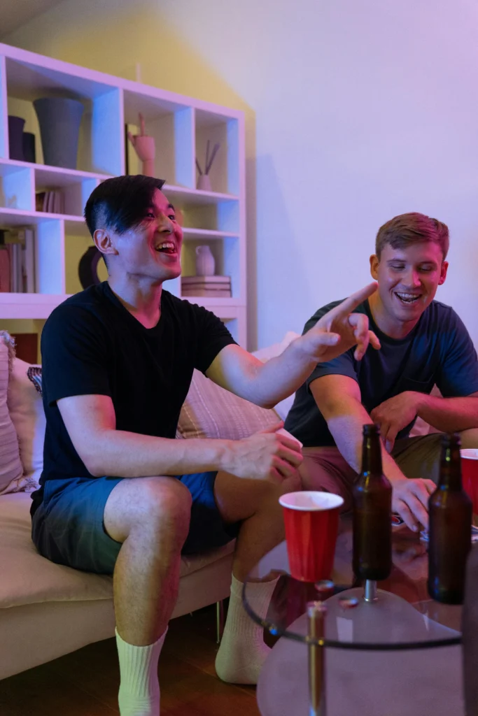 Chinese and Western man drinking pexels kevin malik