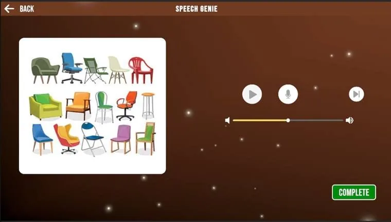 Fifteen chairs and one stool that isn't one