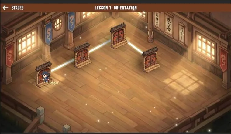 Lesson 1: Orientation — the stage map in the running build